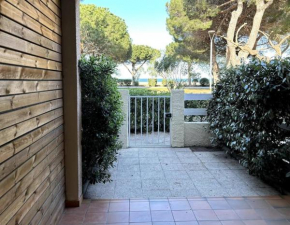 Studio avec jardin front de mer